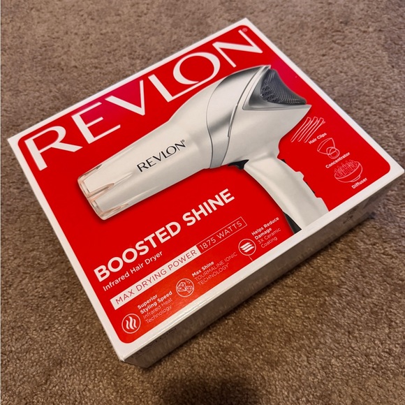 Revlon Other - 💜4/$40 NEW Revlon Infrared Hair Dryer with Diffuser